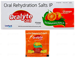 Oralyte Ors Orange Flavour Sachet 21gm Oralyte Ors Orange Flavour Sachet 21gm