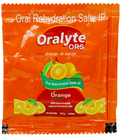 Oralyte Ors Orange Flavour Sachet 21gm Oralyte Ors Orange Flavour Sachet 21gm