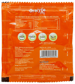Oralyte Ors Orange Flavour Sachet 21gm Oralyte Ors Orange Flavour Sachet 21gm