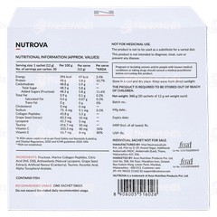 Nutrova Collagen + Antioxidants Cranberry Flavour 12Gm Pack Of 30 Sachet Nutrova Collagen + Antioxidants Cranberry Flavour 12Gm Pack Of 30 Sachet