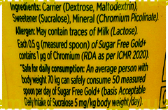 Sugar Free Gold+ Sweetener 100Gm