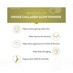 Swisse Beauty Collagen Glow Pineapple Flavour Powder 90Gm