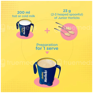 Junior Horlicks Vanilla Flavour Refill Powder 500Gm