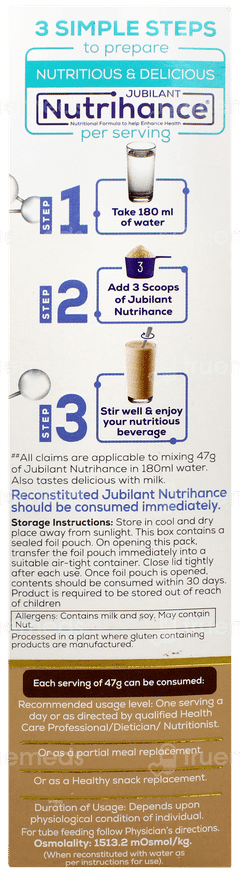 Jubilant Nutrihance Chocolate Flavour Refill Powder 200gm