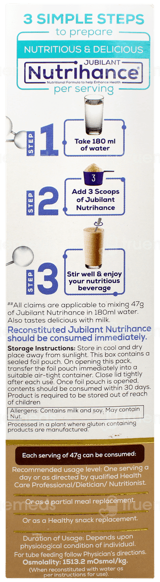 Jubilant Nutrihance Chocolate Flavour Refill Powder 200gm