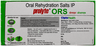 Prolyte Ors Nimbu Paani Flavour Powder 22.4Gm