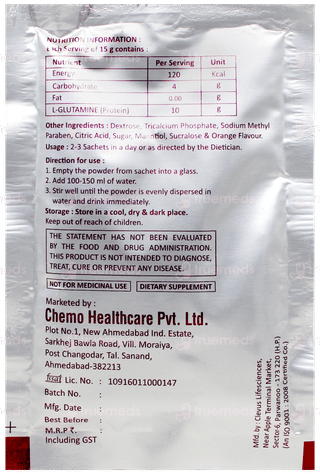 Glutaros Sachet 15Gm