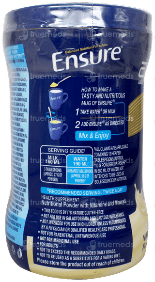 Ensure Vanilla Flavour Powder Jar 375gm