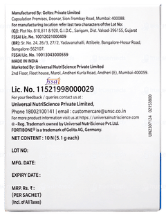 Coredense Collagen Peptides 5.1gm Pack Of 10 Sachets