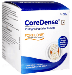 Coredense Collagen Peptides 5.1gm Pack Of 10 Sachets