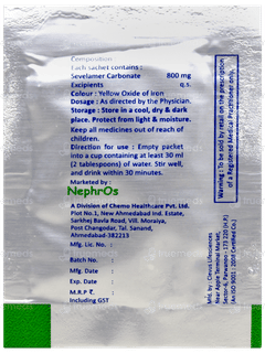 Severen 800 Sachet 1Gm Severen 800 Sachet 1Gm