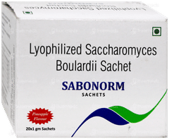 Sabonorm Pineapple Flavour Sachet 1Gm