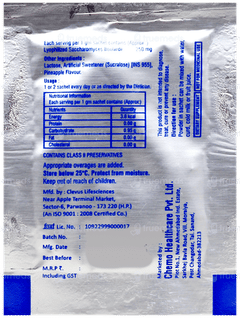 Sabonorm Pineapple Flavour Sachet 1Gm