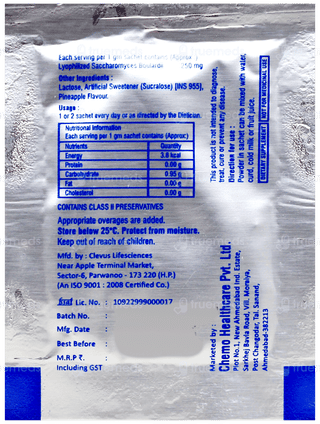 Sabonorm Pineapple Flavour Sachet 1Gm