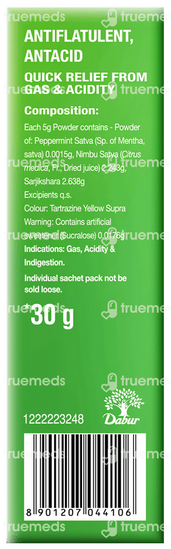 Dabur Pudin Hara Fizz Lemon Sachet 5gm Buy 5 Get 1 Free Dabur Pudin Hara Fizz Lemon Sachet 5gm Buy 5 Get 1 Free