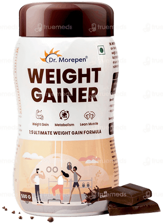 Dr Morepen Weight Gainer Irish Chocolate Powder Jar 500gm
