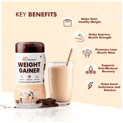 Dr Morepen Weight Gainer Irish Chocolate Powder Jar 500gm
