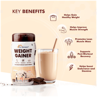 Dr Morepen Weight Gainer Irish Chocolate Powder Jar 500gm