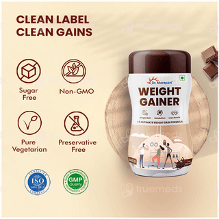 Dr Morepen Weight Gainer Irish Chocolate Powder Jar 500gm