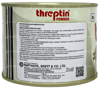 Threptin Vanilla Flavour Powder 200Gm