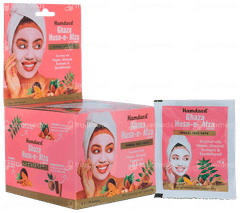 Hamdard Ghaza Husn E Afza Special Herbal Face Pack 15gm Pack Of 20 Sachets