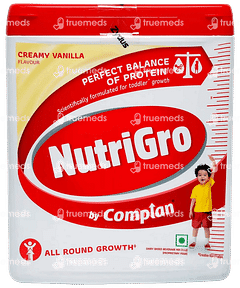 Complan Nutrigro Creamy Vanilla Flavour Powder Jar 400gm