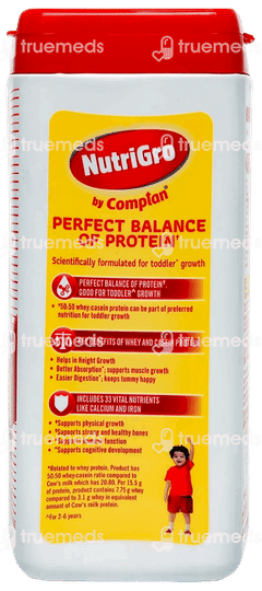 Complan Nutrigro Creamy Vanilla Flavour Powder Jar 400gm