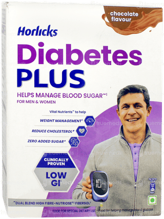 Horlicks Diabetes Plus Chocolate Flavour Refill Powder 400gm