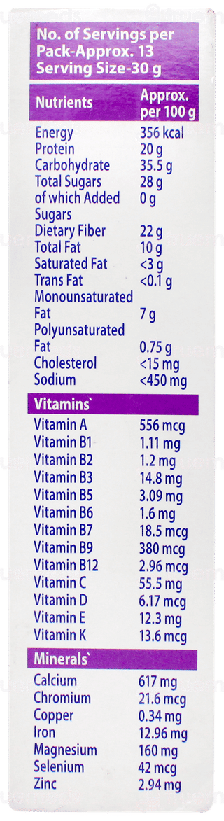 Horlicks Diabetes Plus Chocolate Flavour Refill Powder 400gm