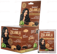 Hamdard Zulamla Herbal Hair Pack 20gm Pack Of 20 Sachets