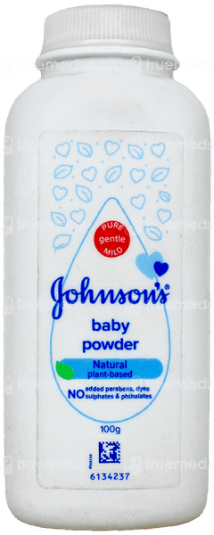 Johnsons Baby Natural Plant Based Powder 100Gm