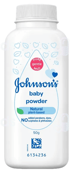 Johnsons Baby Natural Plant Based Powder 50Gm