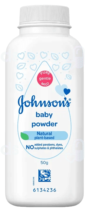 Johnsons Baby Natural Plant Based Powder 50Gm