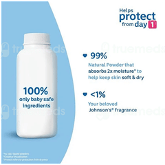 Johnsons Baby Natural Plant Based Powder 50Gm
