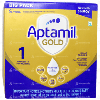 Aptamil Gold 1 From Birth To 6 Months Infant Formula With Probiotic Refill Powder 1.2kg