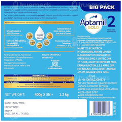 Aptamil Gold Stage 2 From 6 To 12 Months Powder 1200Gm