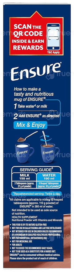 Ensure New And Improved Chocolate Flavour Refill Powder 950gm