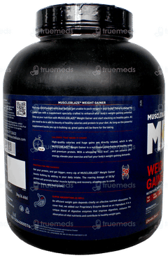 Muscleblaze Weight Gainer Chocolate Flavour Protein Powder 3000gm