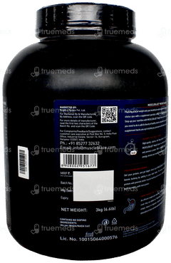 Muscleblaze Weight Gainer Chocolate Flavour Protein Powder 3000gm