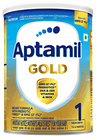 Aptamil Gold Stage 1 From Birth To 6 Months Tin Powder 400gm