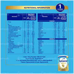 Aptamil Gold Stage 1 From Birth To 6 Months Tin Powder 400gm