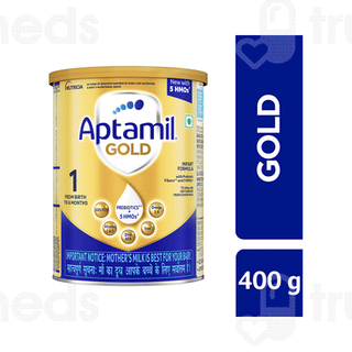 Aptamil Gold Stage 1 From Birth To 6 Months Tin Powder 400Gm