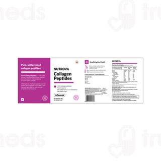 Nutrova Collagen Peptides Unflavoured Powder 300gm