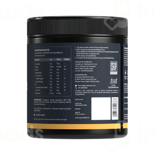 Nutrabay Gold L Arginine Lemon Powder 120Gm