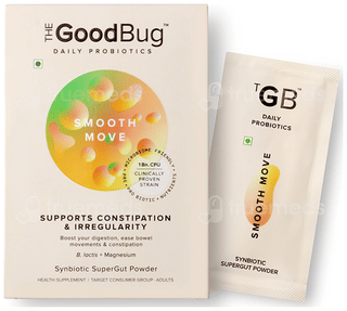 The Good Bug Daily Probiotics Smooth Move Powder 4Gm Pack Of 15 Sachets