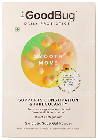 The Good Bug Daily Probiotics Smooth Move Powder 4Gm Pack Of 15 Sachets