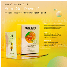 The Good Bug Daily Probiotics Smooth Move Powder 4Gm Pack Of 15 Sachets