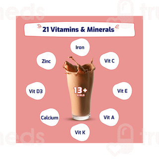 Gritzo Supermilk 13+ Yrs Girls Double Chocolate Flavour Powder 400Gm