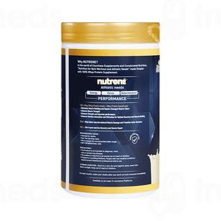 Nutrone Banana Vanilla Flavour 100% Whey Protein Powder 480gm With Shaker Free