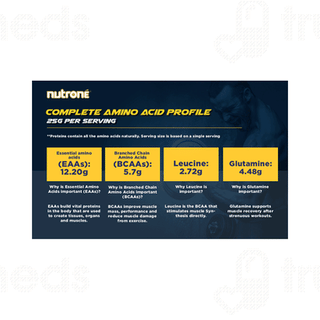 Nutrone Banana Vanilla Flavour 100% Whey Protein Powder 480gm With Shaker Free